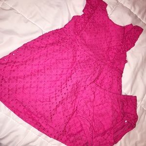 ralph lauren eyelet lace dress w / bloomers